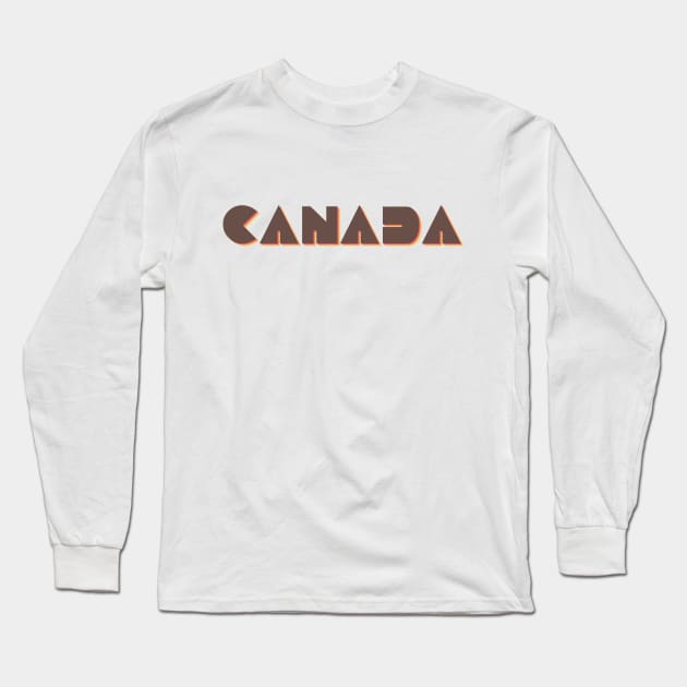 Canada! Long Sleeve T-Shirt by MysticTimeline